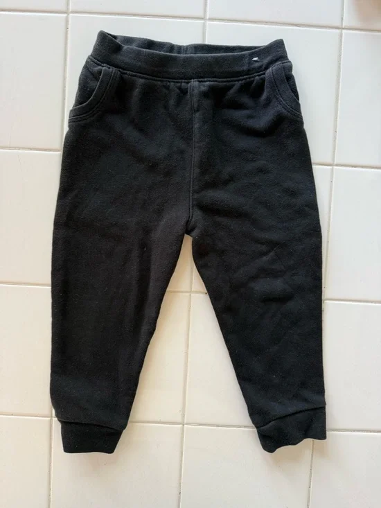 Toddler Baby Boy 24 month Lot Black Athletic Sweatpants Nike Champion Timberland - Picture 10 of 13